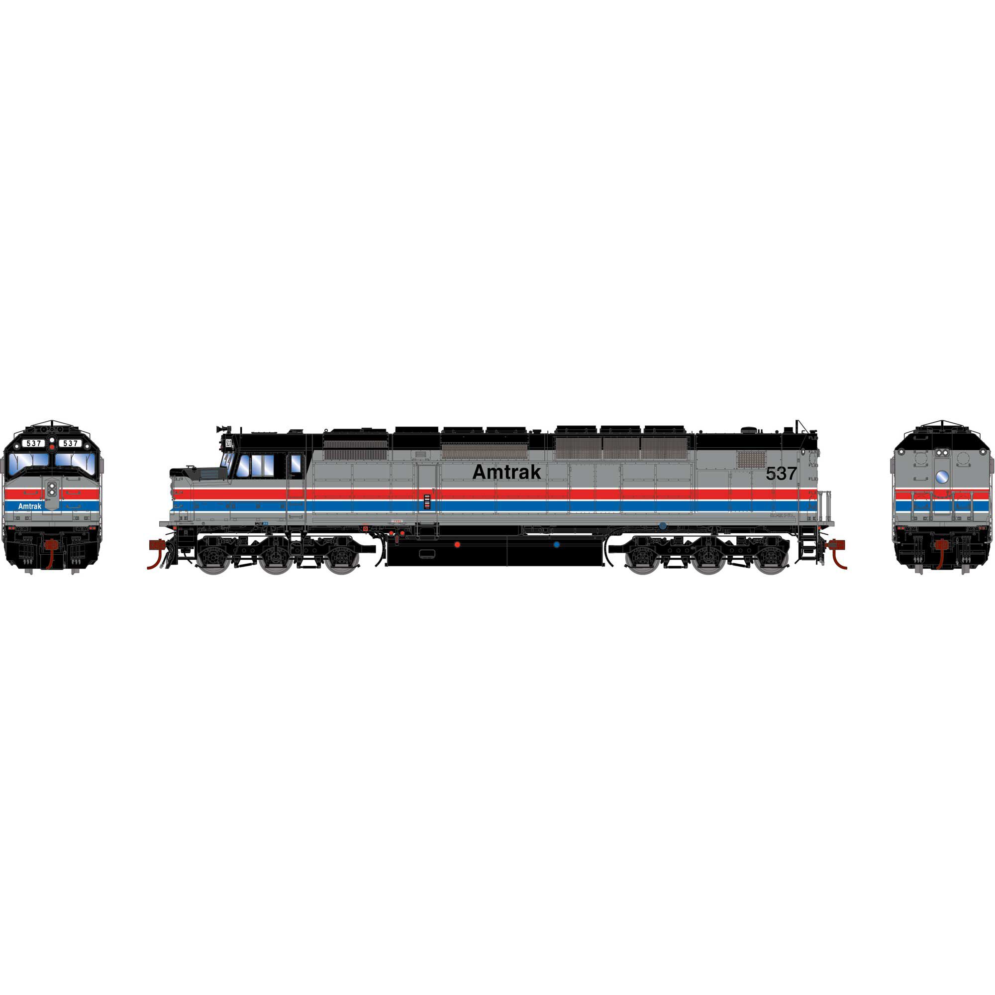 最新品安いAthern Genesis Amtrak SDP40F ♯523 PH3塗装　アナログ 外国車輌