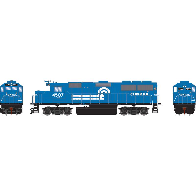 HO ATH GP50 Locomotive with DCC & Sound, CR Legendary Liveries #4507