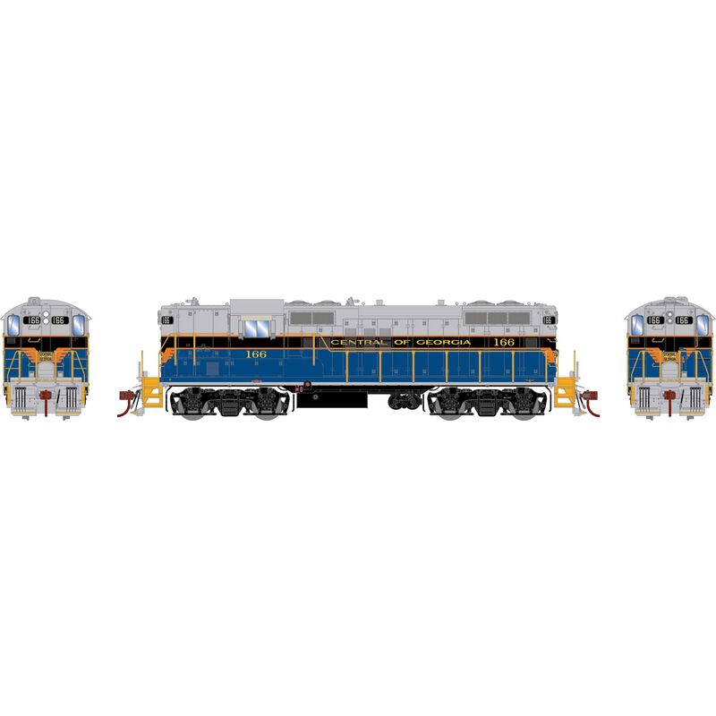HO GP9 Locomotive, CG #166