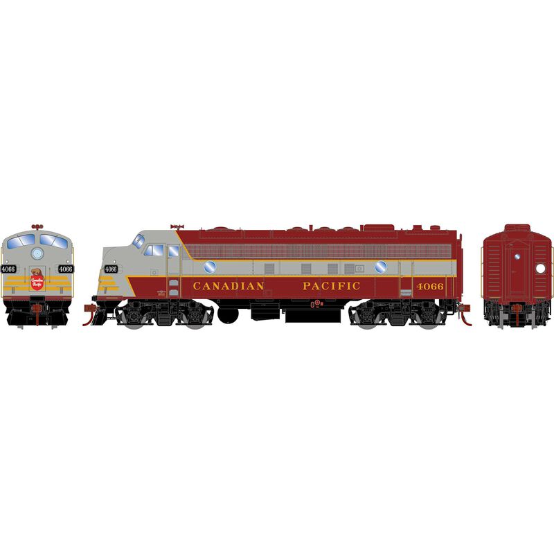HO FP7A Locomotive with DCC & Sound, CPR #4066
