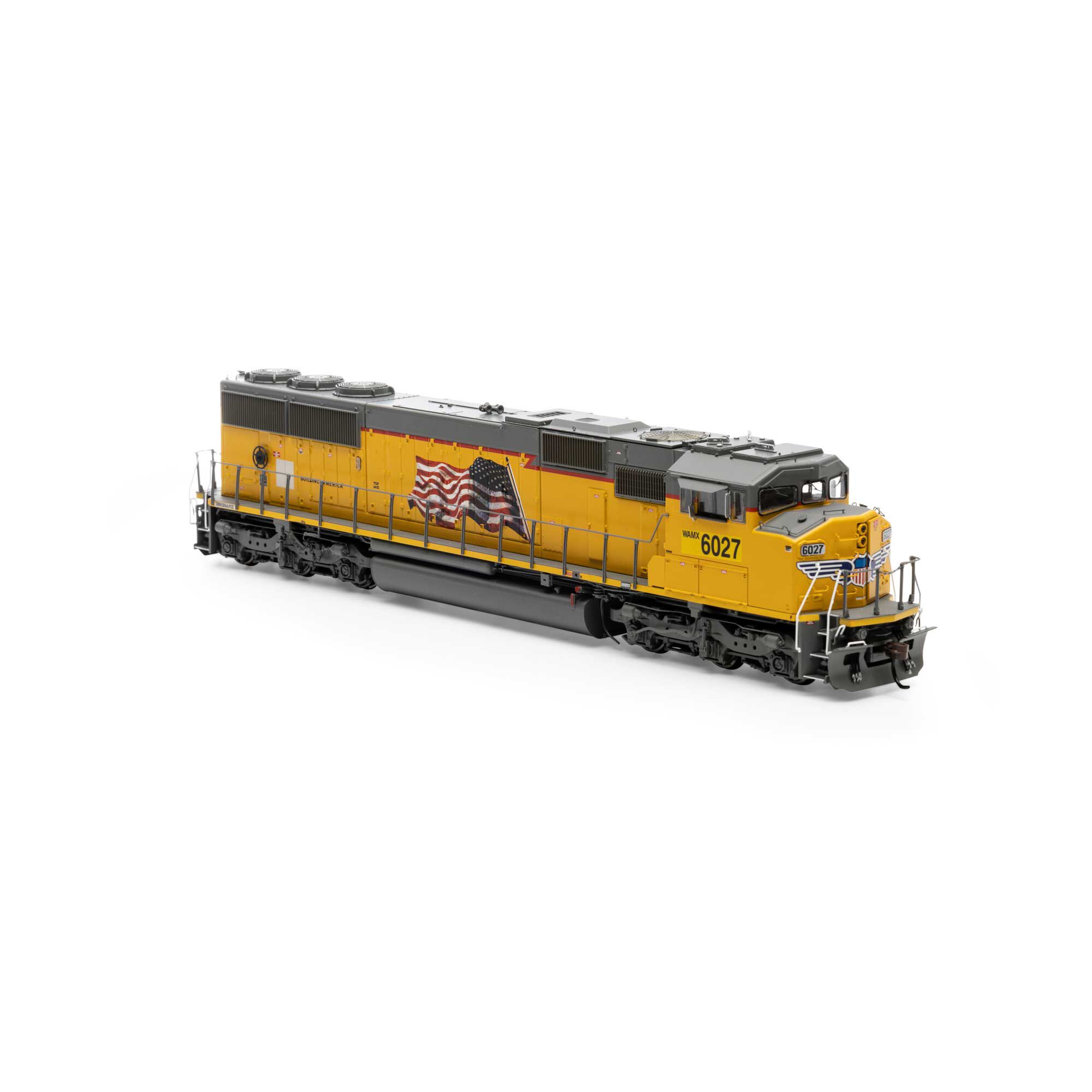 HO G2.0 SD60M Tri-Clops with DCC & Sound, Ex-UP WAMX #6027 Model 