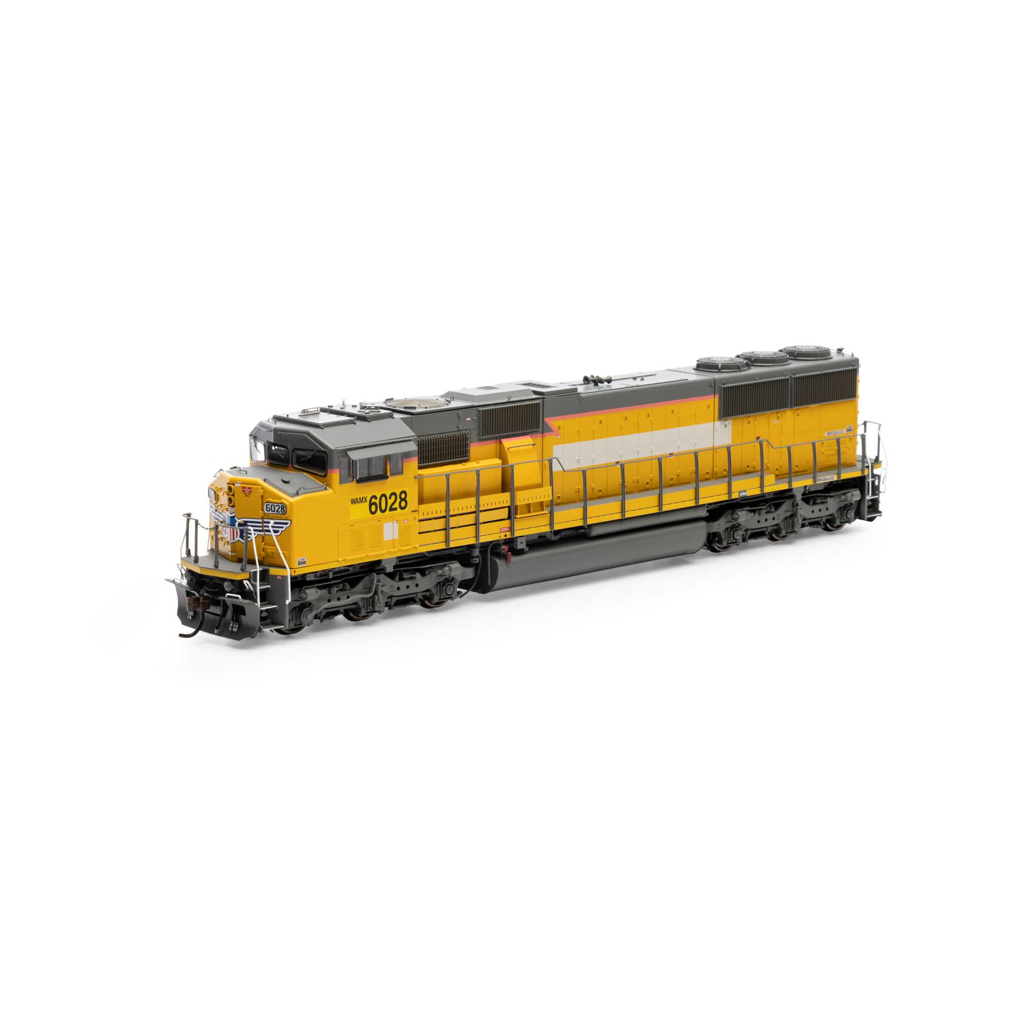 HO G2.0 SD60M Tri-Clops with DCC & Sound, Ex-UP WAMX #6028 Model 