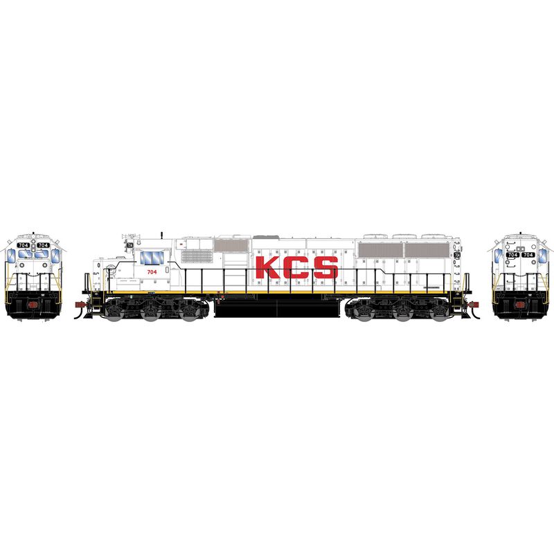 HO GEN SD50 Locomotive w/DCC & Sound, KCS #704