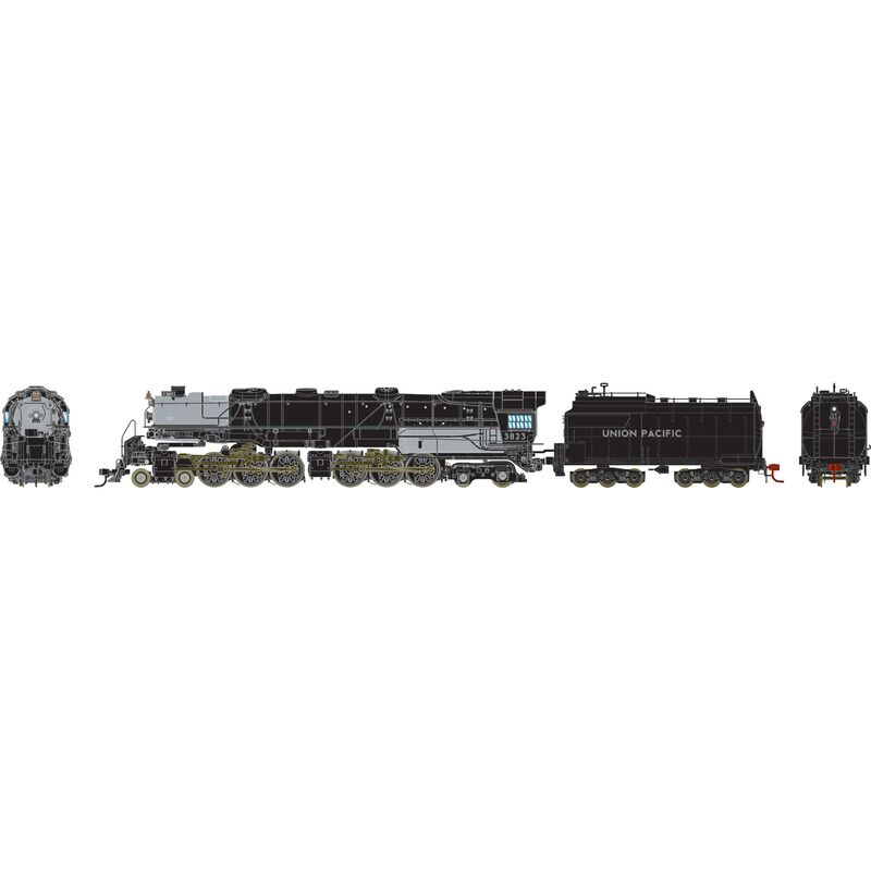 HO4-6-6-4 CSA-2 Challenger Locomotive, UP #3823