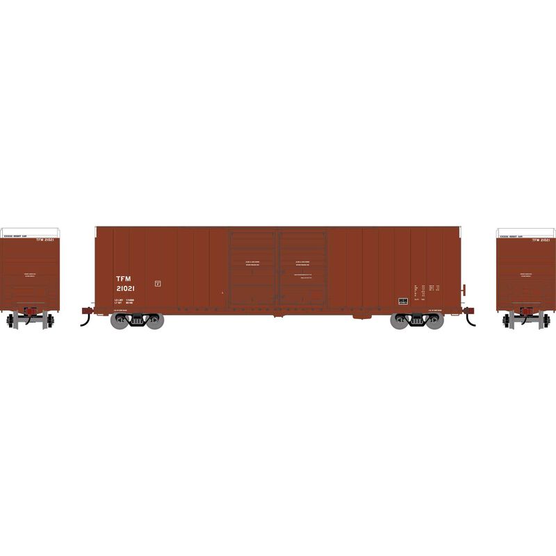 HO 60' FMC Smooth Side Double Door Box Car, TFM #21021