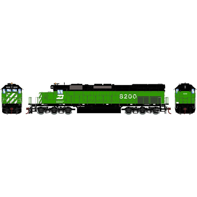 HO SD40T-2 Locomotive, LL BN #8200