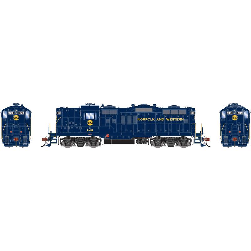 HO GP18 Locomotive with DCC & Sound, NW #949