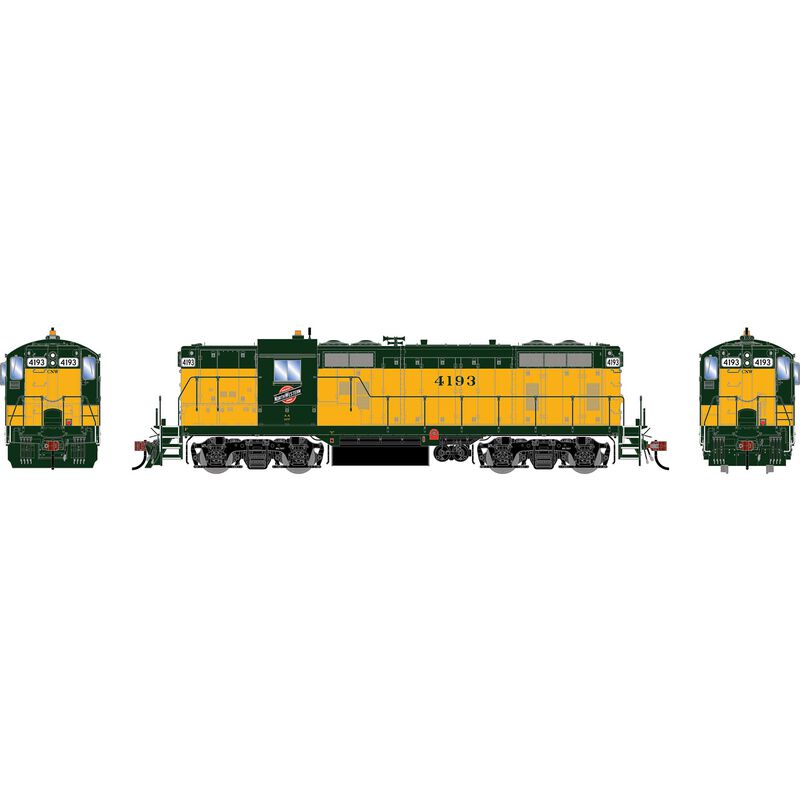 HO GP7R Locomotive, CNW #4193
