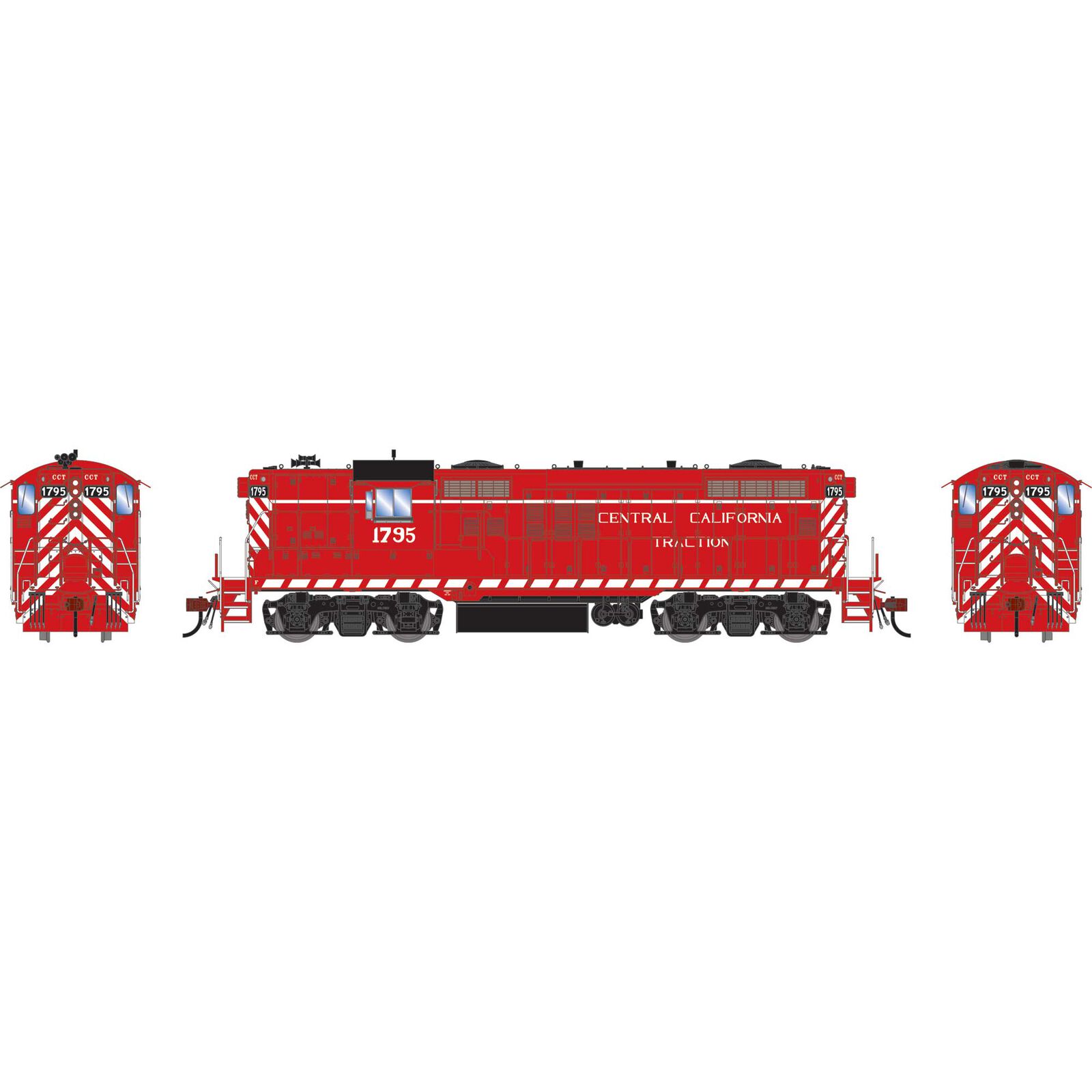 HO GP18 Locomotive with DCC & Sound, CCT #1795