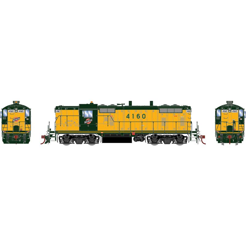HO GP7R Locomotive with DCC & Sound, CNW #4160
