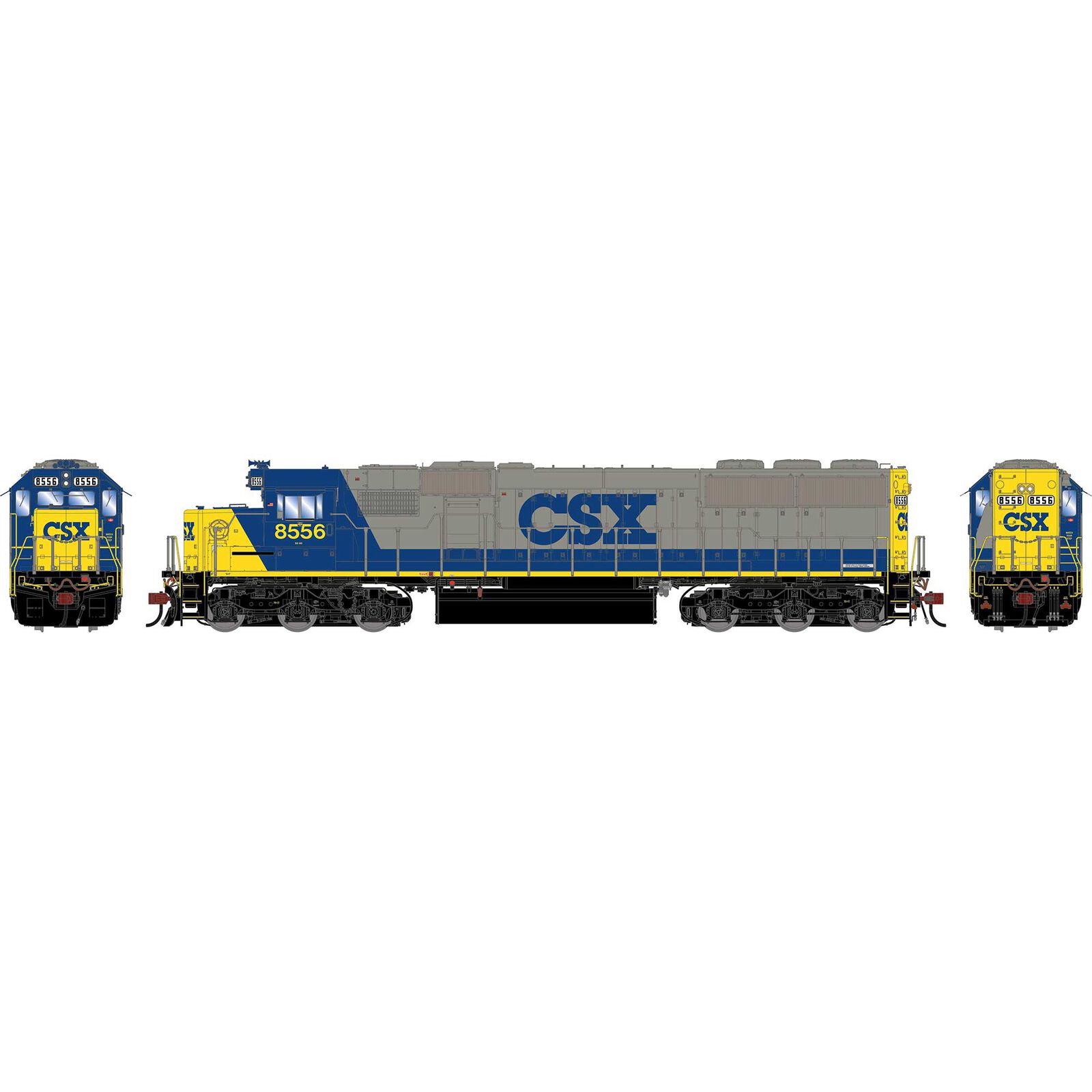 HO GEN SD50 Locomotive w/DCC & Sound, CSXT YN2 #8556