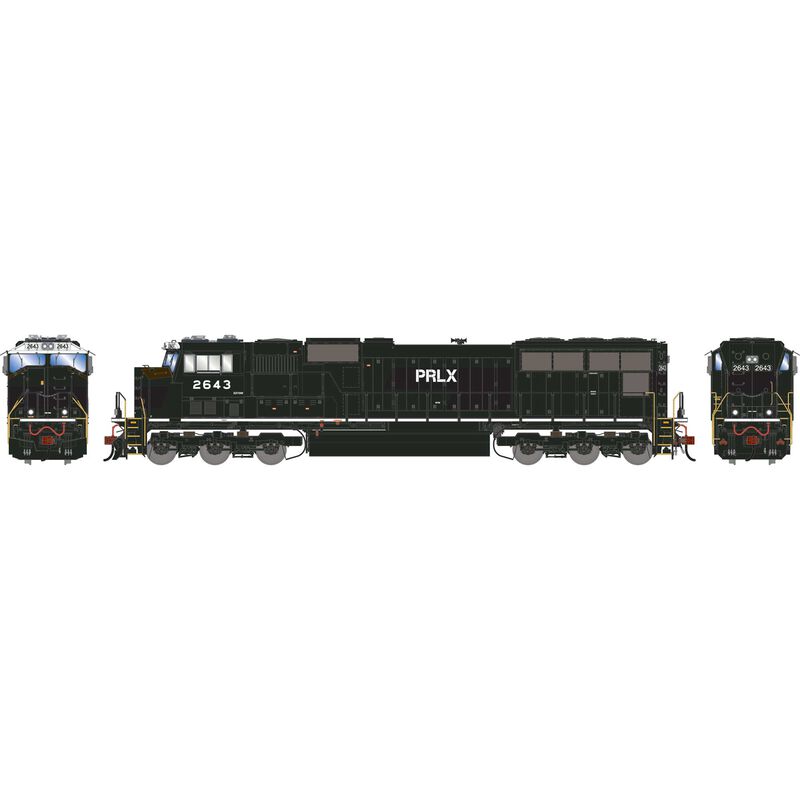 HO SD70M Locomotive with DCC & Sound, Primed For Grime PRLX Ex-NS #2643