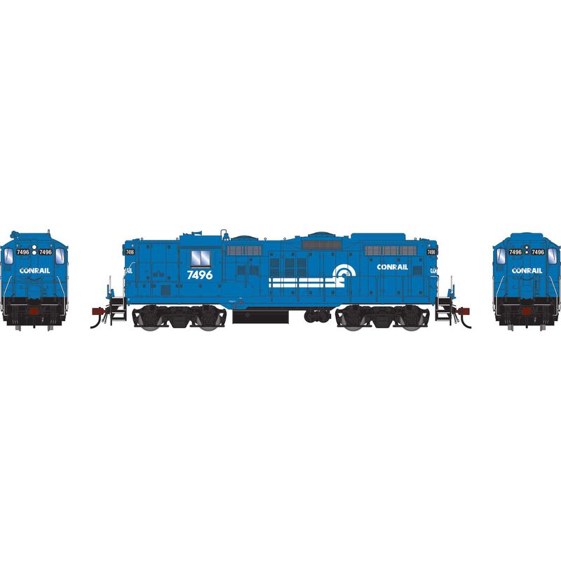 HO GP18 Locomotive with DCC & Sound,  CR #7496