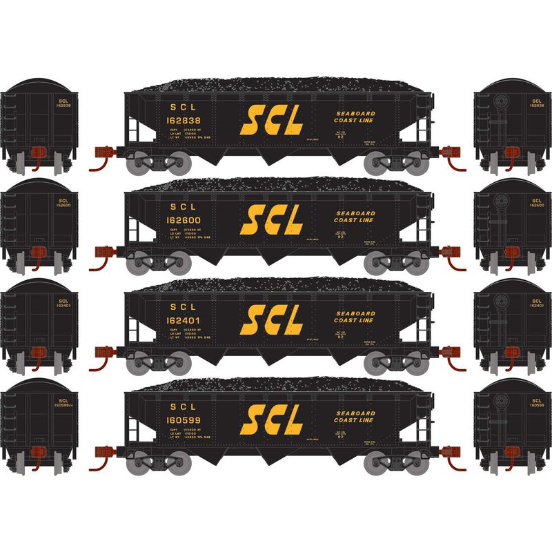 N 40' Offset Coal Hopper with Load, SCL #2 (4)