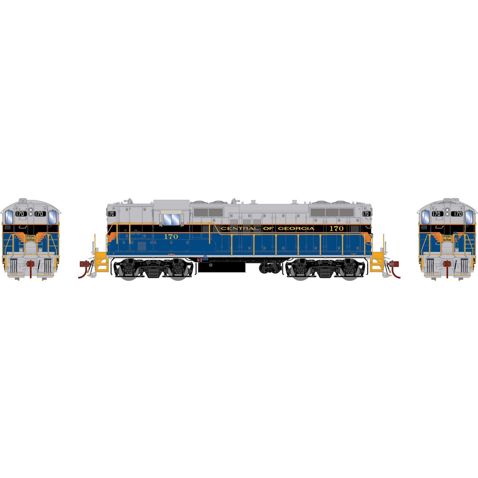 HO GP9 Locomotive, CG #170