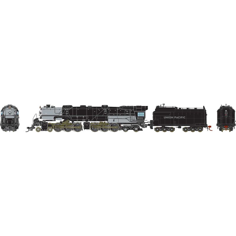 HO4-6-6-4 CSA-2 Challenger Locomotive, UP #3820