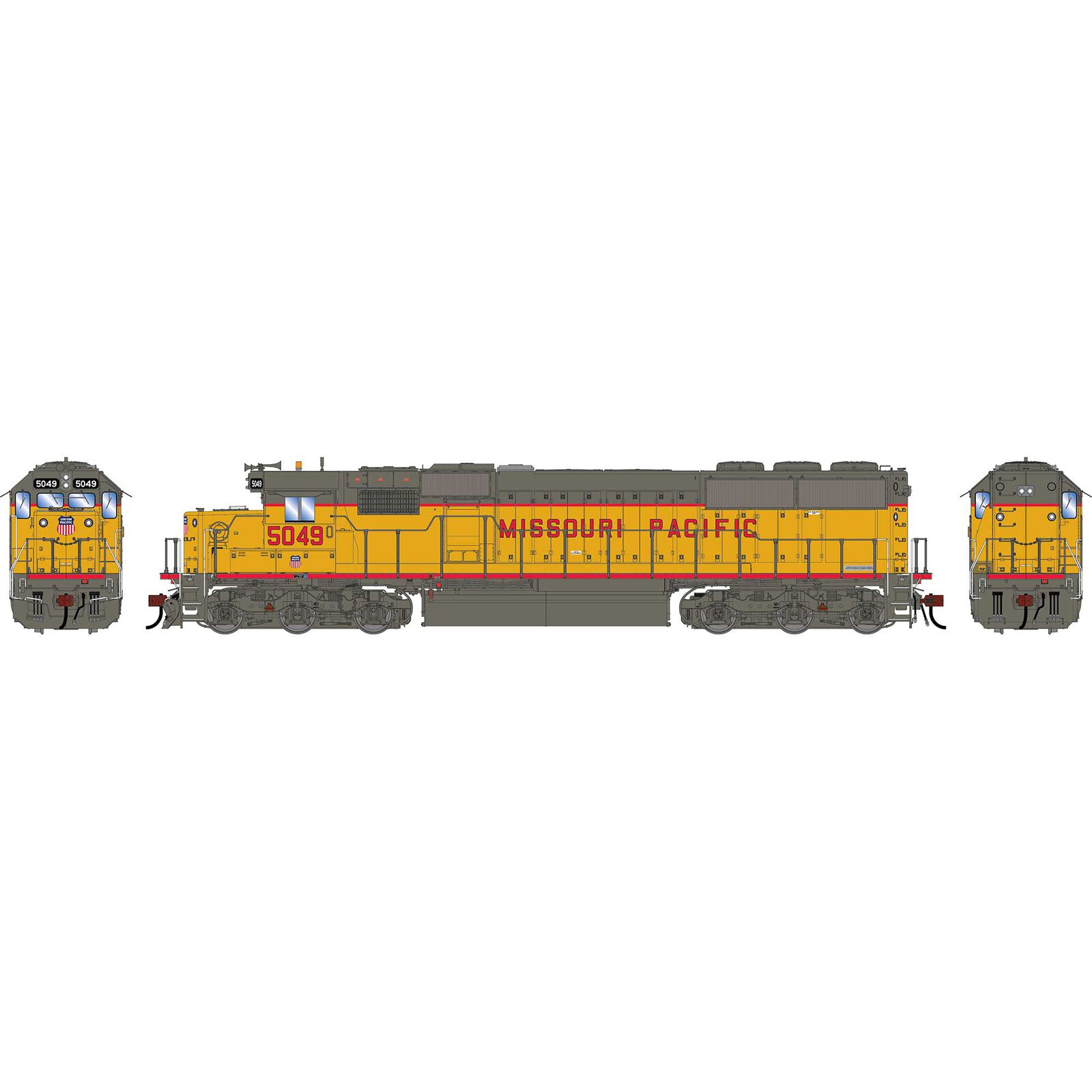 HO GEN SD50 Locomotive w/DCC & Sound, MP #5049