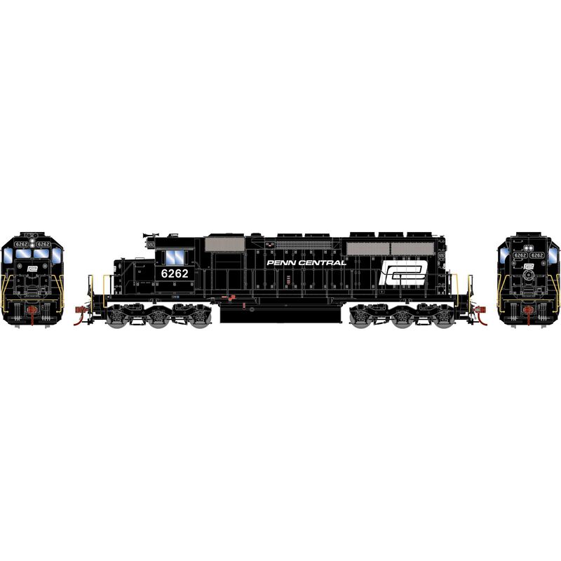 HO SD40 Locomotive with DCC & Sound, PC #6262