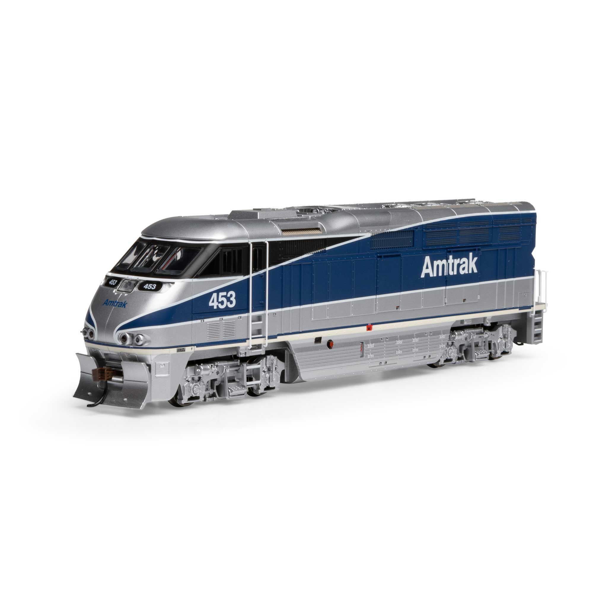 HO RTR F59PHI with DCC & Sound, Amtrak #453 Model Train | Athearn
