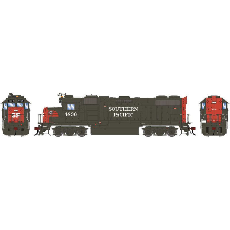HO GEN GP38-2 Locomotive w/DCC & Sound, SP #4836
