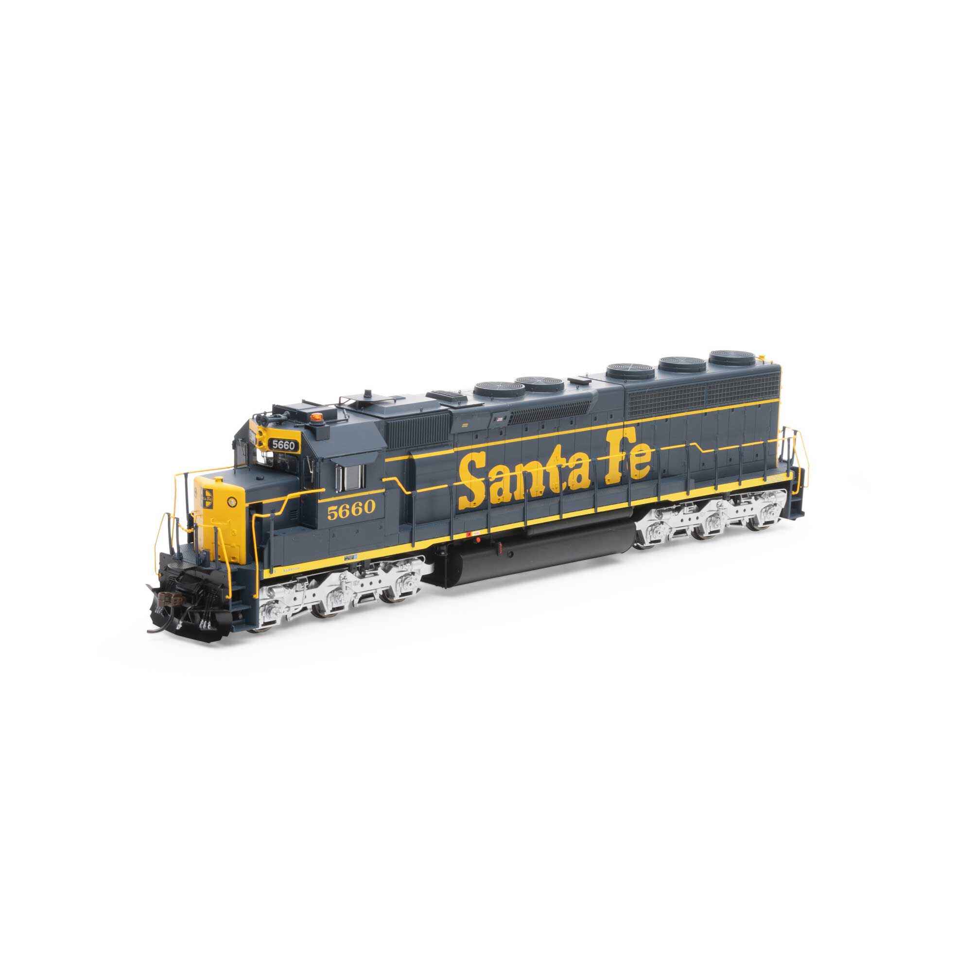 HO SD45-2 with DCC & Sound, SF #5660 Model Train | Athearn