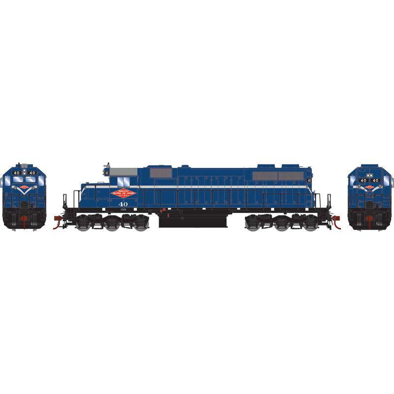 HO EMD SD39 Locomotive with DCC & Sound, MNS #40