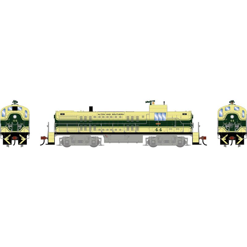 HO RS-3 Locomotive with DCC & Sound, AS #44