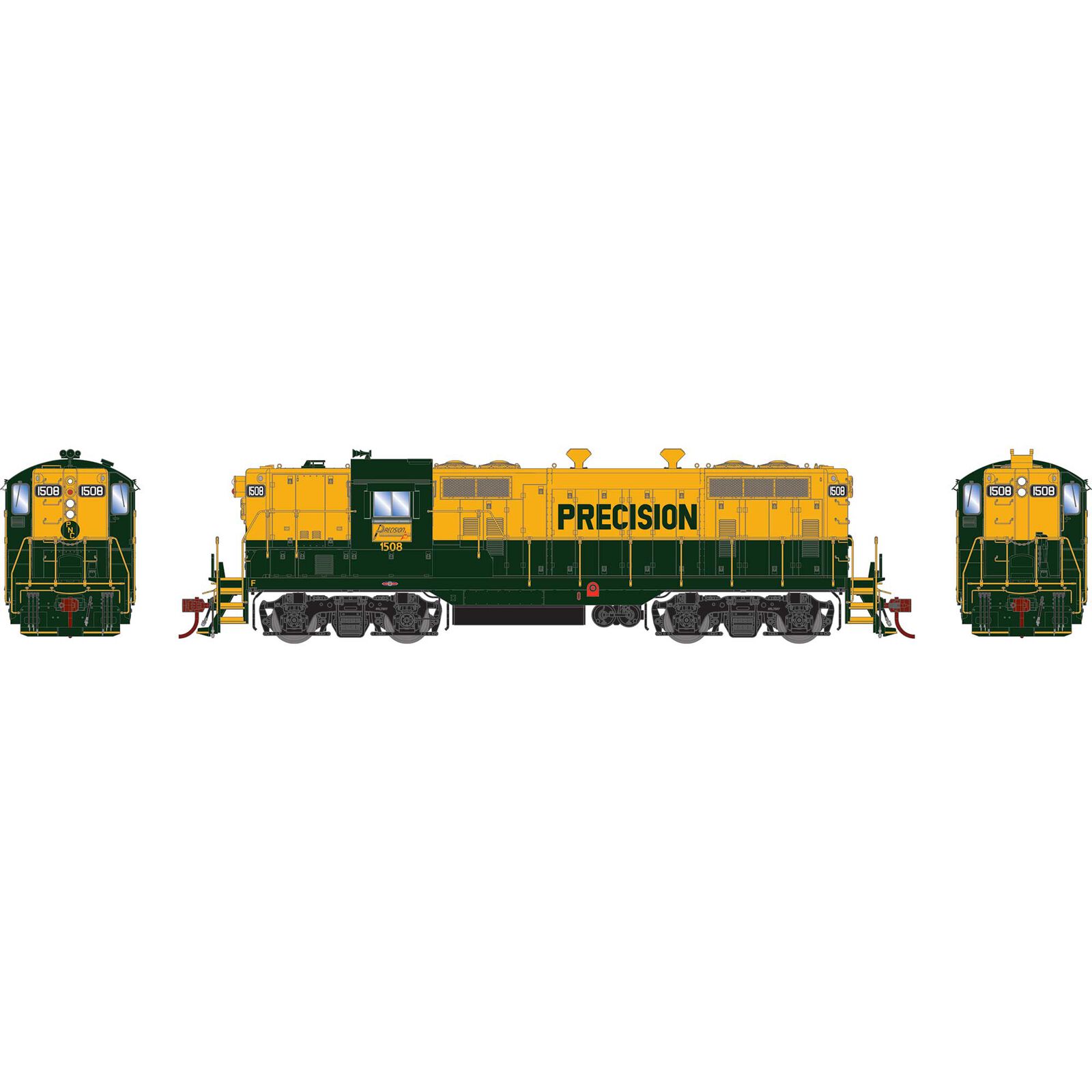 HO GP7 Locomotive with DCC & Sound, PNC #1508