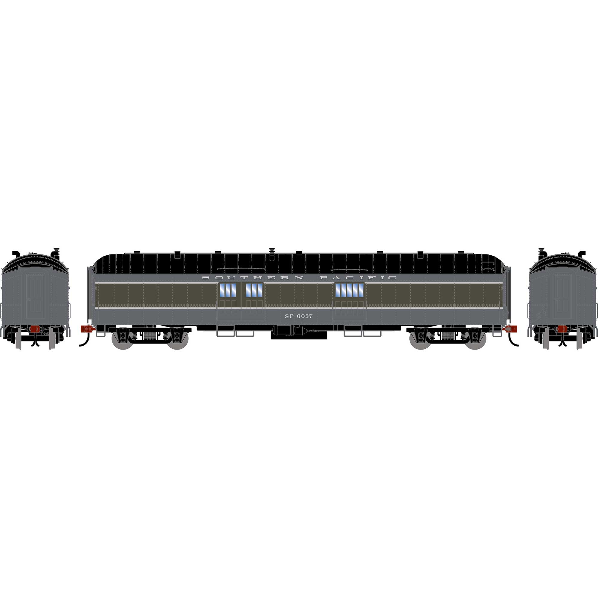 Athearn 60ft Pullman Common Standard Baggage Car